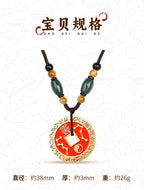 Cinnabar Zhang Tianshi Copper Coin Zhiwei Taiji Bagua Evil-Repelling Victory Coin Beidou Seven Stars Peace Coin Ancient Coin Wholesale