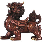 Bronze Kirin Figurine Home Office Decoration Living Room Craft Kirin Ornament Opening Gift