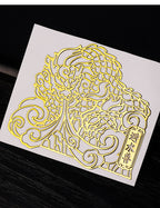 Water-Repellent Beast Bathroom Metal Sticker in the Northwest Corner, Water-Absorbing Beast Ornament, Toilet Problem Hanging Decoration, Kitchen and Toilet Same Palace