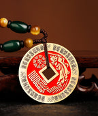 Cinnabar Zhang Tianshi Copper Coin Zhiwei Taiji Bagua Evil-Repelling Victory Coin Beidou Seven Stars Peace Coin Ancient Coin Wholesale