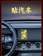 Taoist Zhong Kui Sticker Phone Case Back Sticker Office Protection Immortal Image Small Figure Metal Sticker God Statue Wholesale