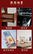 Taoist2026Wenzhe General Gold Card Year of the Horse Zodiac Mascot Rat Ox Rabbit Tai Sui Copper Card Wholesale