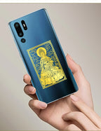 Metal Sticker of Great Compassion Bodhisattva for Phone Case, Computer, Living Room, Creative Portrait, Buddha Statue Pendant Wholesale
