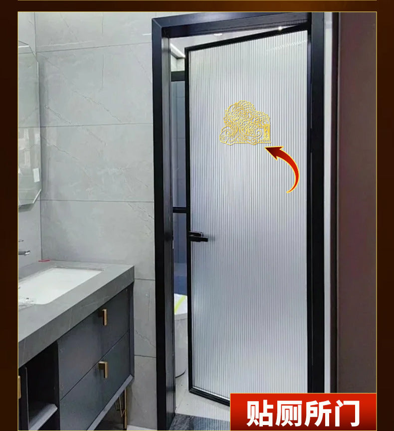 Water-Repellent Beast Bathroom Metal Sticker in the Northwest Corner, Water-Absorbing Beast Ornament, Toilet Problem Hanging Decoration, Kitchen and Toilet Same Palace