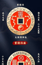 Cinnabar Zhang Tianshi Copper Coin Zhiwei Taiji Bagua Evil-Repelling Victory Coin Beidou Seven Stars Peace Coin Ancient Coin Wholesale