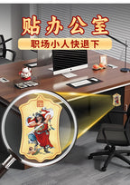 Taoist Master Zhongkui Demon-Slaying Illustration Phone Sticker Office Workplace Object Back Cover uv Wholesale Patchwork Art