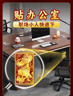 Taoist Zhong Kui Sticker Phone Case Back Sticker Office Protection Immortal Image Small Figure Metal Sticker God Statue Wholesale