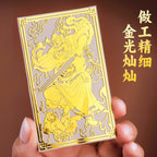 Taoist Zhong Kui Sticker Phone Case Back Sticker Office Protection Immortal Image Small Figure Metal Sticker God Statue Wholesale