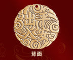 Brass Pixiu Wealth-Attracting and Safe Journey Car Pendant for Men, High-End Rearview Mirror Hanging Decoration, In-Car Wholesale
