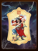 Taoist Master Zhongkui Demon-Slaying Illustration Phone Sticker Office Workplace Object Back Cover uv Wholesale Patchwork Art